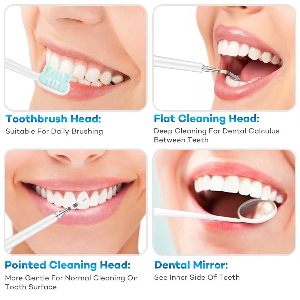 Oral Irrigator Sonic Electric Toothbrush Teeth Dental Cleaner Set