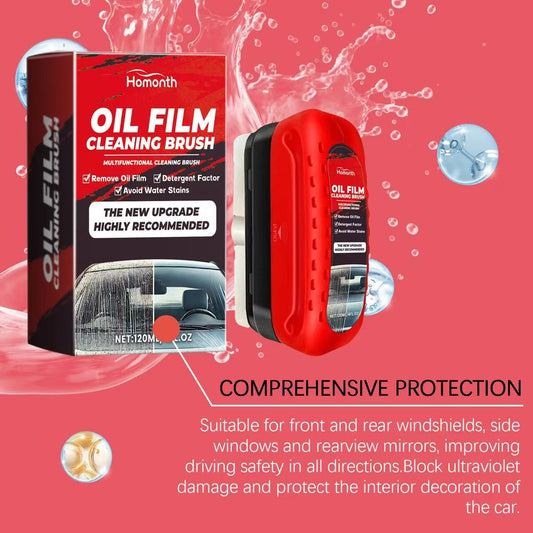 Automotive Oil Film Cleaning Brush Glass Board Car Windshield Cleaning Brush