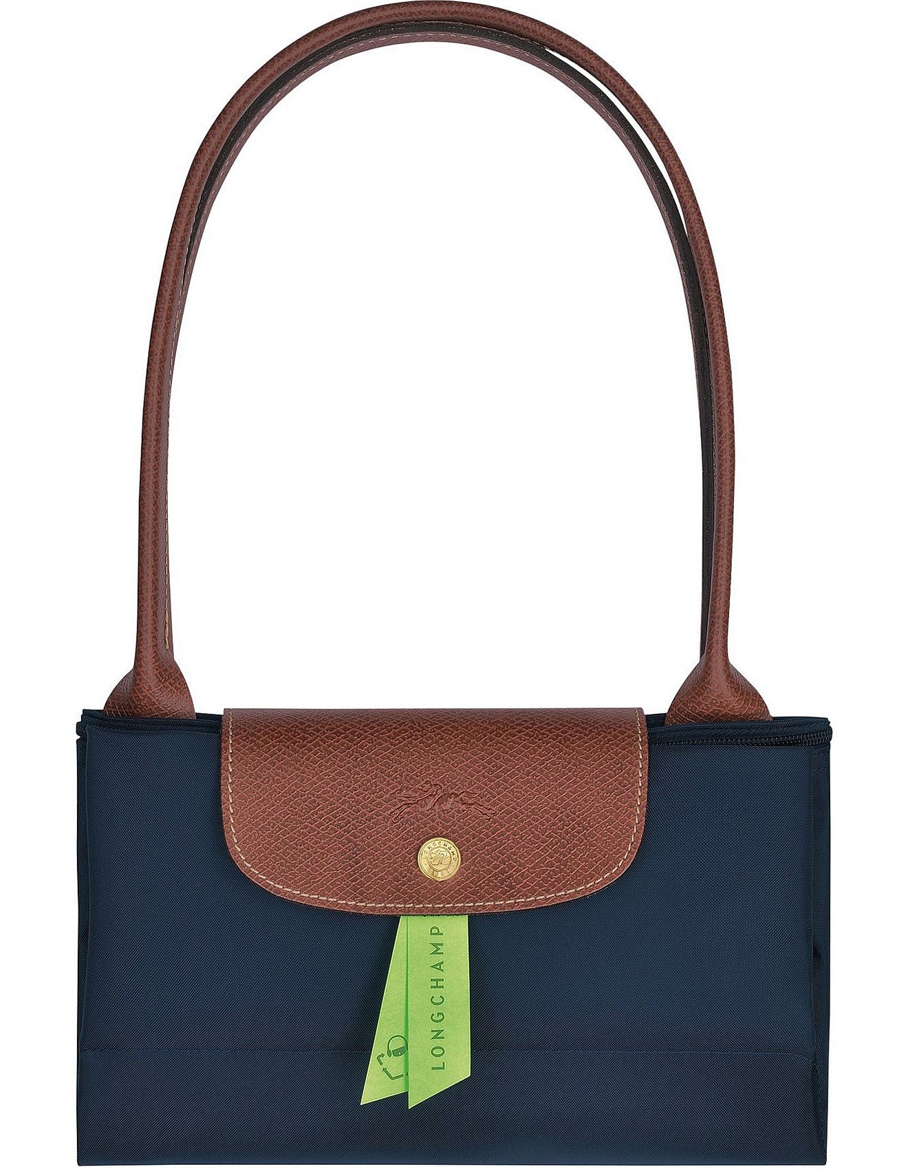 Le Pliage Original Shoulder Bag Large - Marine