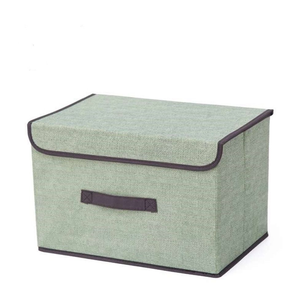 CLEARANCE- Dustproof Storage Box Foldable Large Storage Box with Lid Wardrobe Container (Big + Small))
