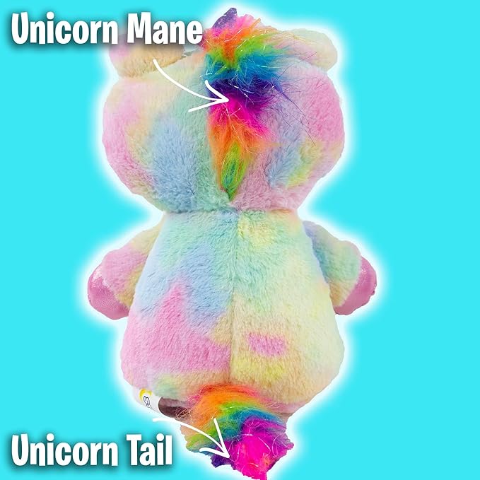 Ontel Star Belly Dream Lites Stuffed Animal Night Light Shimmering Rainbow Unicorn