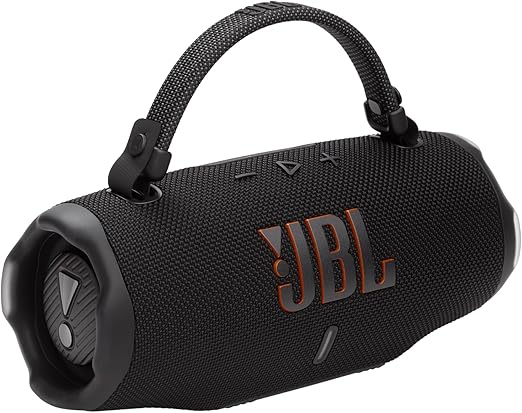 JBL Charge 6 Portable Waterproof Bluetooth Speaker - Black