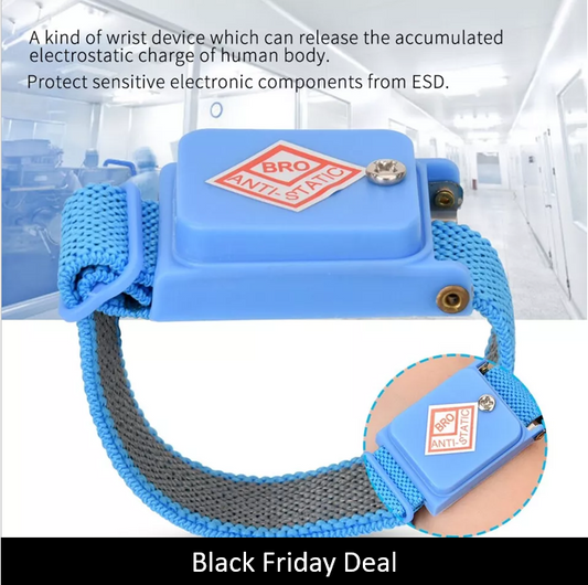 CLEARANCE- Wireless Cordless Anti Static ESD Wrist Strap Band Prevent Shock Electricity