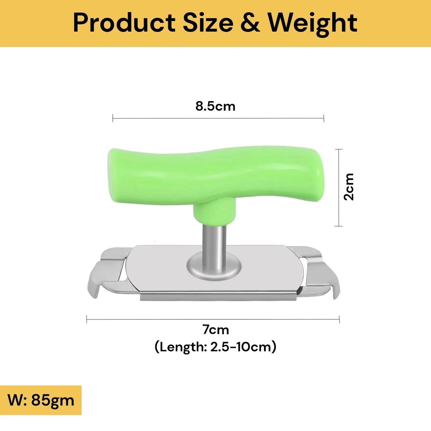 Effortless Arthritis Jar Opener Easy & Adjustable Grip Jar Opener for Weak Hands