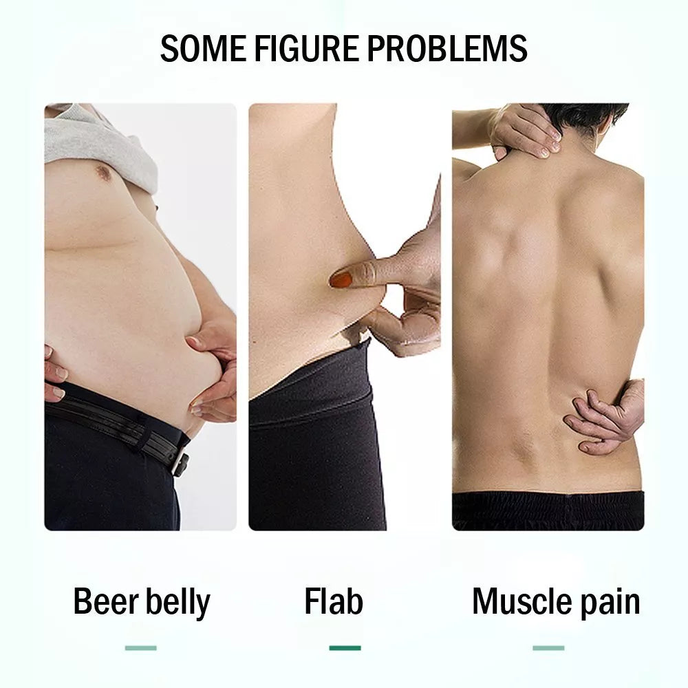 EMS Abdominal Belt Muscle Trainer Stimulator Toning Smart Home Training Belt
