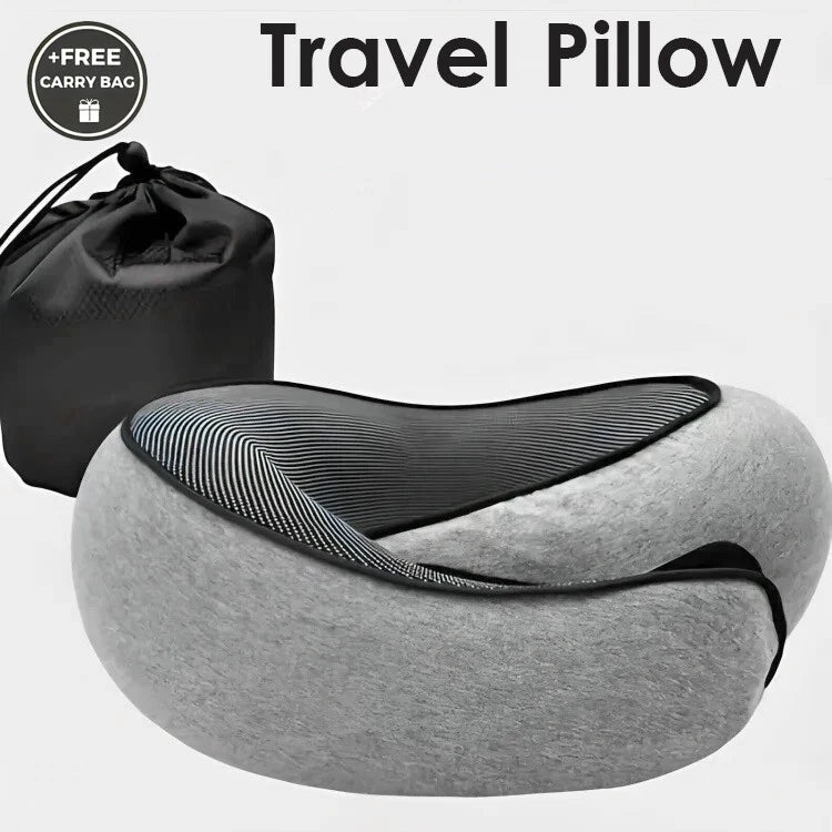 Memory Foam U Shaped Travel Pillow Neck Support Soft Head Rest Plane Car Cushion