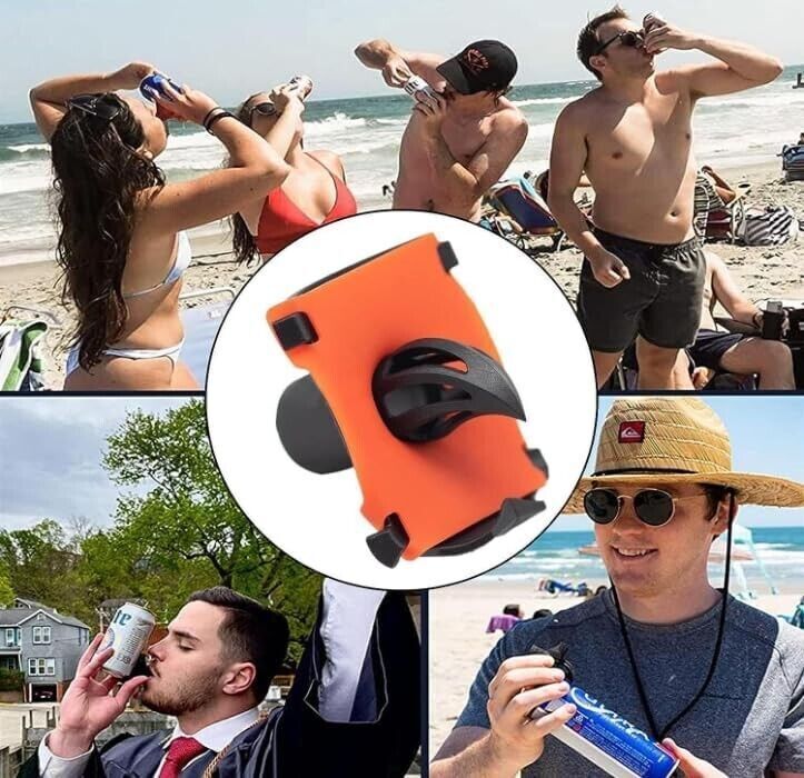 CLEARANCE- Beer Party with Built-in Funnel Innovative Shotgun Tools Bottle Opener