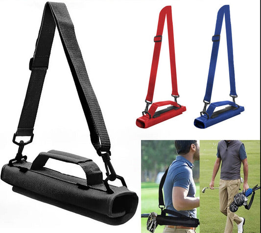 CLEARANCE- Portable Mini Golf Club Carrier Bag Carry Driving Range Travel Practice Holding
