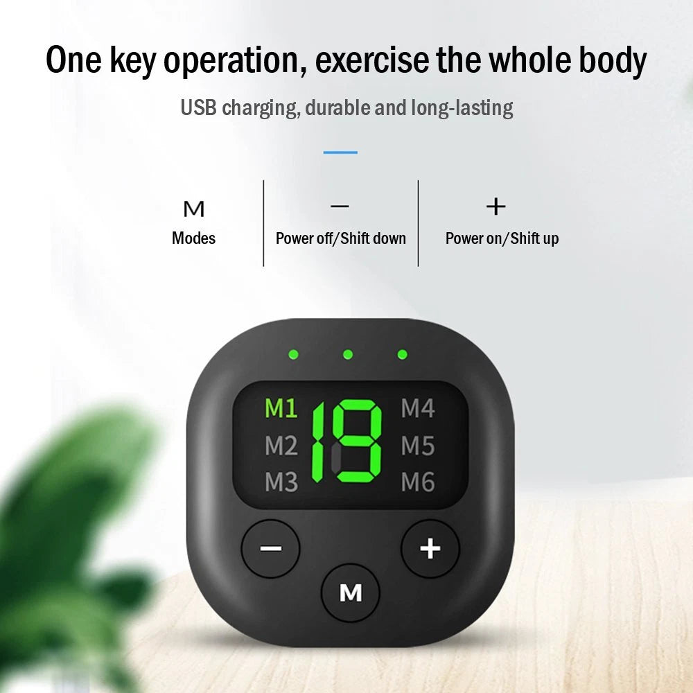 EMS Abdominal Belt Muscle Trainer Stimulator Toning Smart Home Training Belt