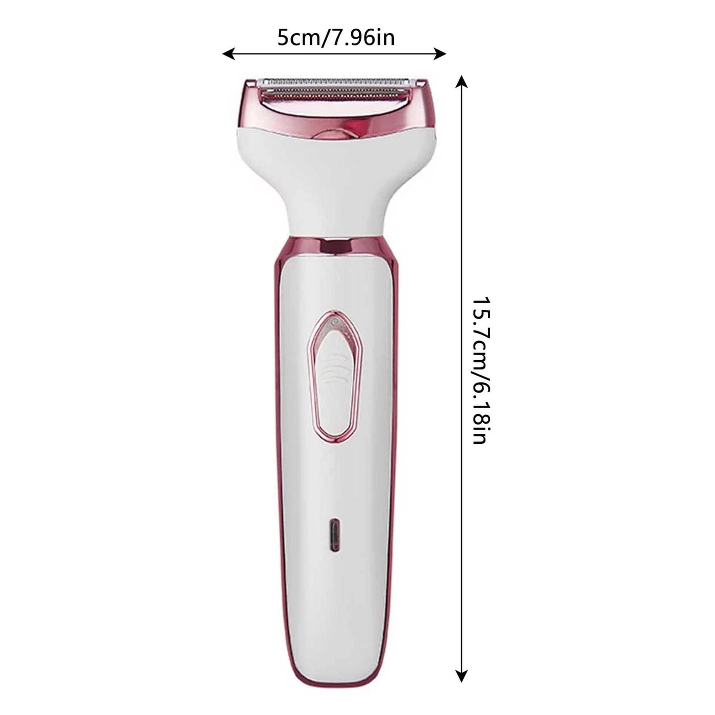 4 IN 1 Women's Electric Painless Shaver Leg Face Hair Removal Lady Razor Trimmer