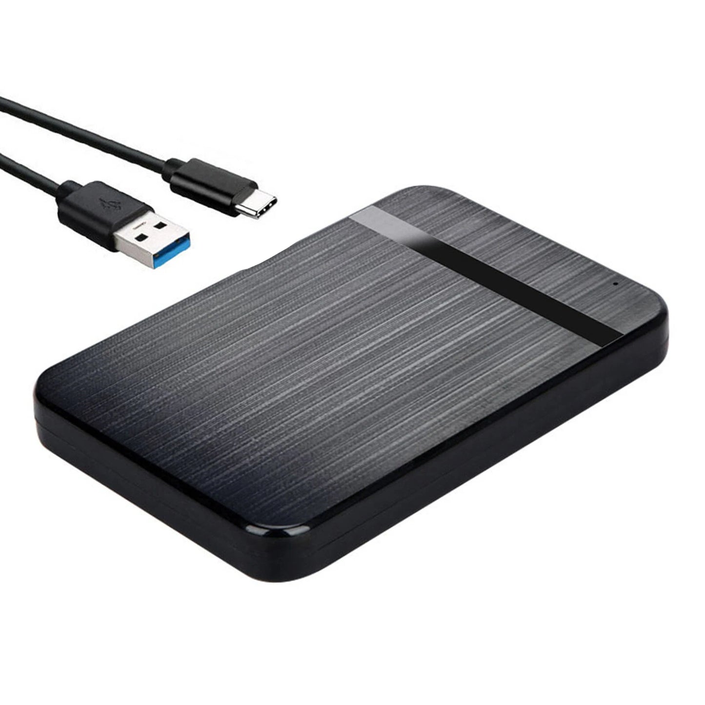 USB C Enclosure 2.5" USB 3.1 Type C SATA SSD External Hard Disk Case