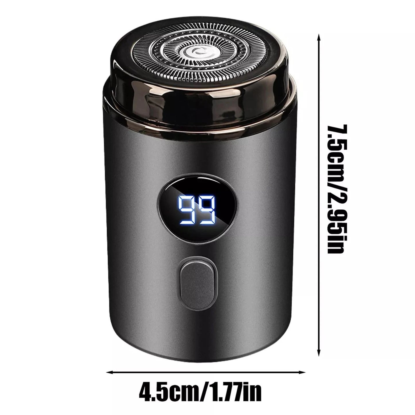 Mini-Shave For Men Electric Shaver Pocket Waterproof Rechargeable Razor Portable