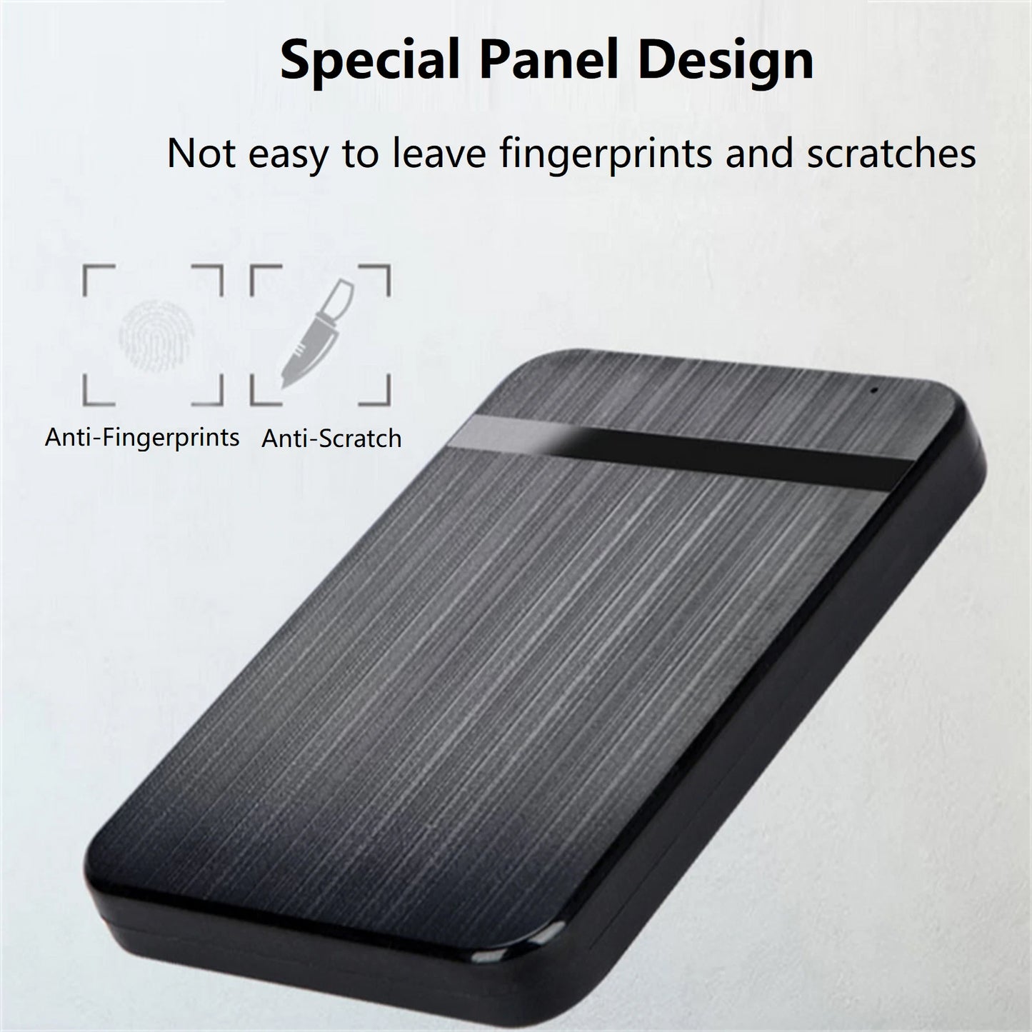 USB C Enclosure 2.5" USB 3.1 Type C SATA SSD External Hard Disk Case