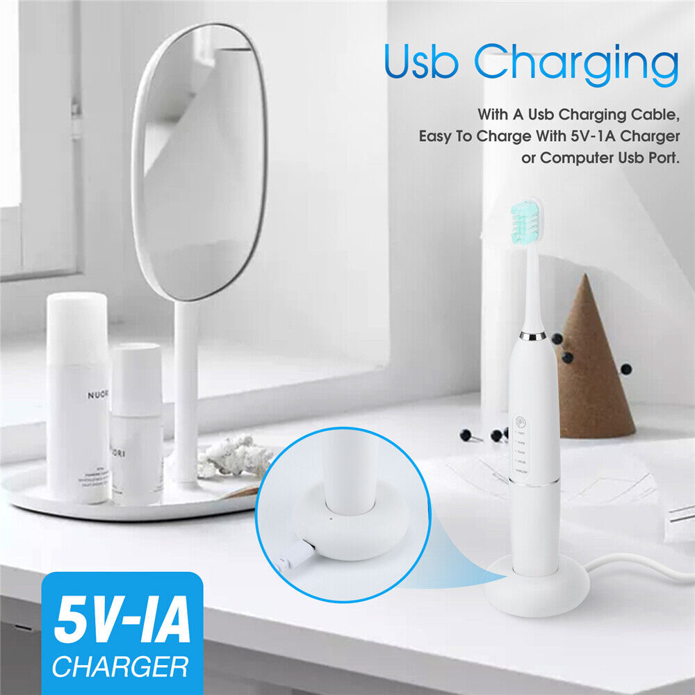 Oral Irrigator Sonic Electric Toothbrush Teeth Dental Cleaner Set