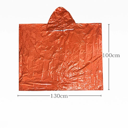 Survival Poncho Emergency Raincoat Cloak Travel
