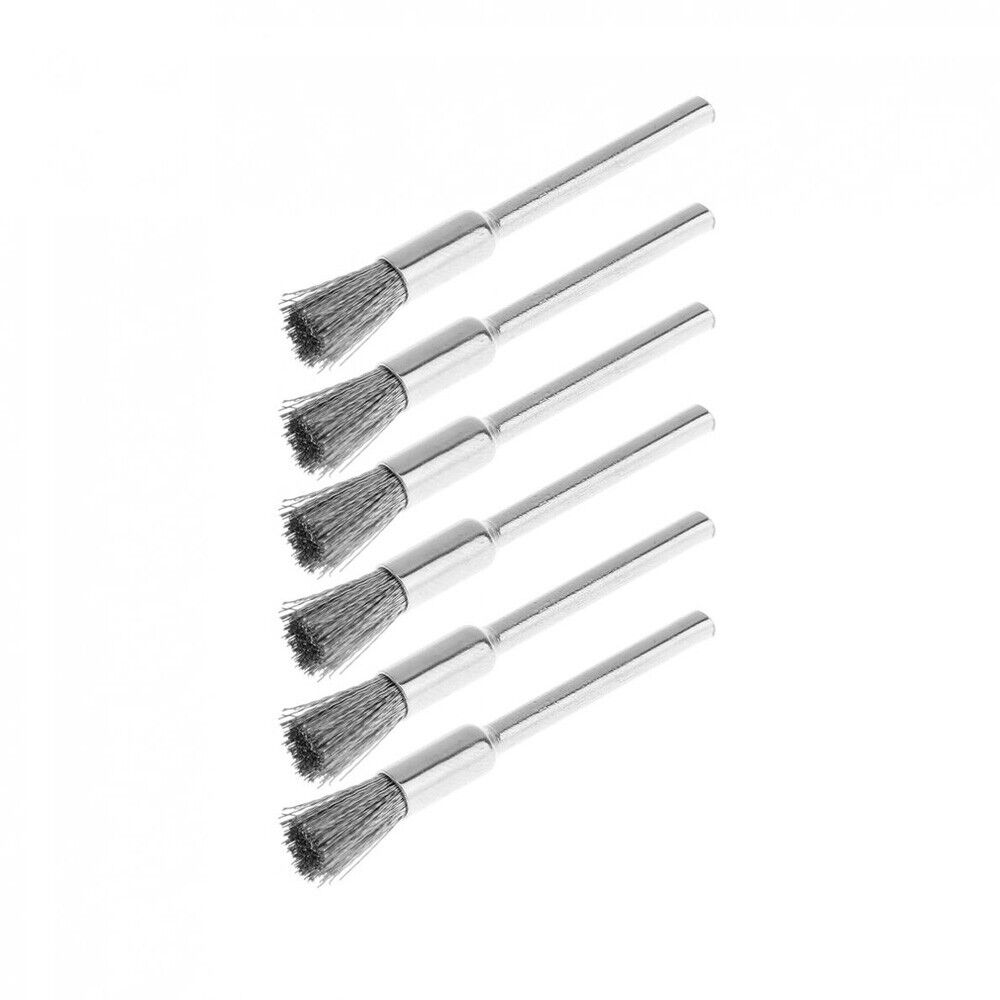 36PCS Steel Brass Wire Wheel Polishing Pad Brush Set For Dremel Rotary Tool