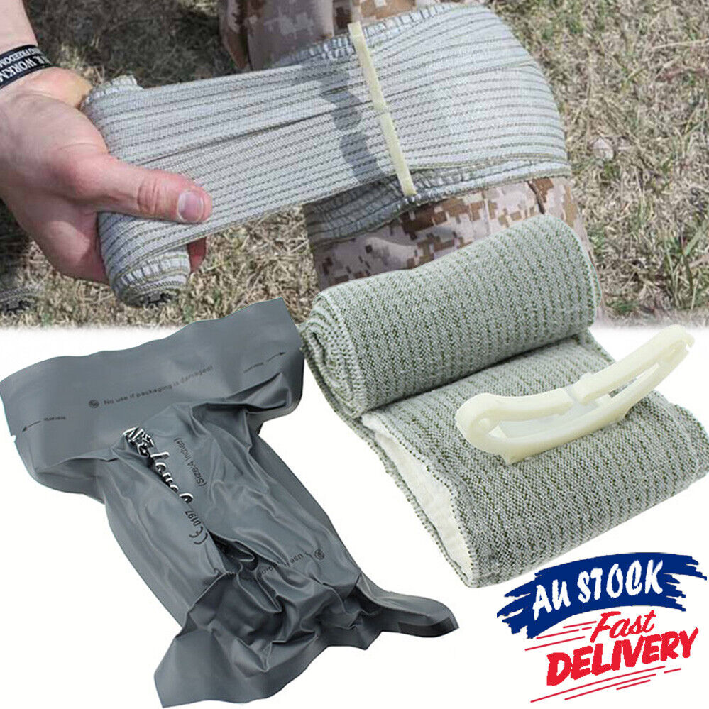 4/6 Inch Compression Wrap Bandage Israeli Trauma Emergency High Strength