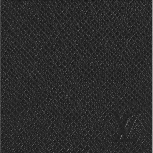 Black Leather Slender Wallet Card Holder