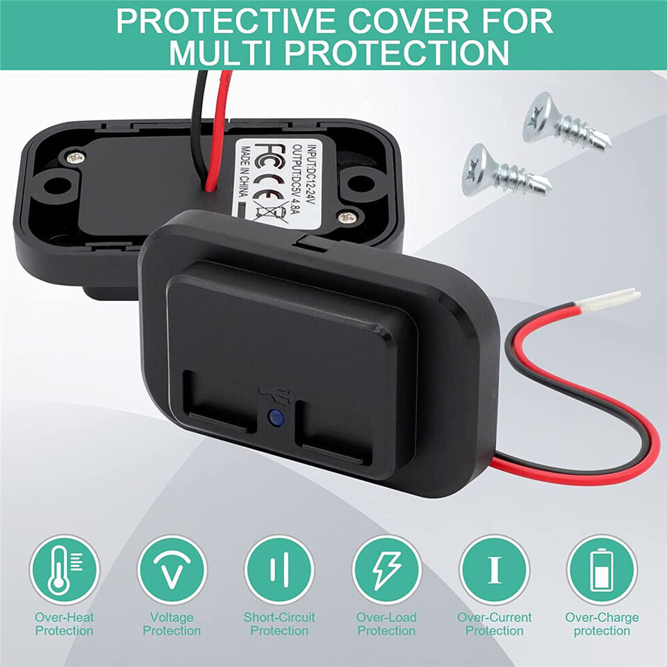 CLEARANCE- Car Dual USB 12V-24V Charger Quick Charge PD QC 3.0 Socket Power Outlet Type C