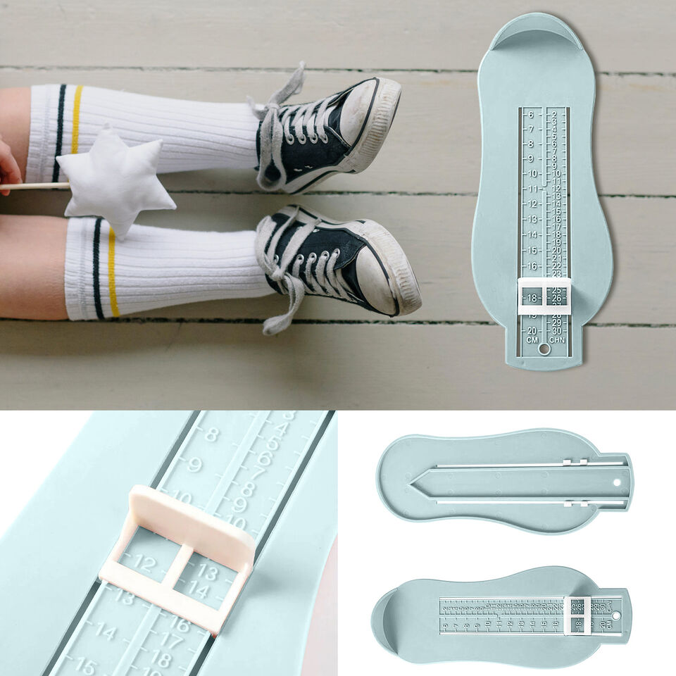 CLEARANCE- Kids Infant Toddler Baby Foot Measure Gauge Shoes US Sizes Measuring Ruler Tool
