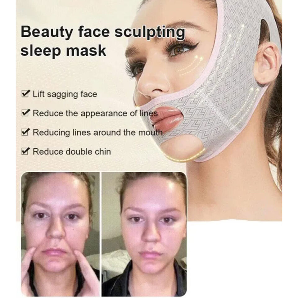 Face Lifting Slimming Belt Facial Cheek V Shape Neck Strap Face Line Bandage