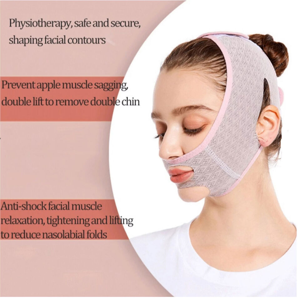 Face Lifting Slimming Belt Facial Cheek V Shape Neck Strap Face Line Bandage