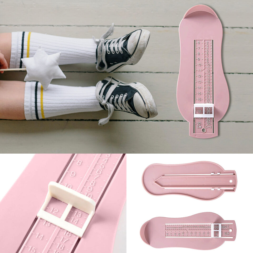 CLEARANCE- Kids Infant Toddler Baby Foot Measure Gauge Shoes US Sizes Measuring Ruler Tool