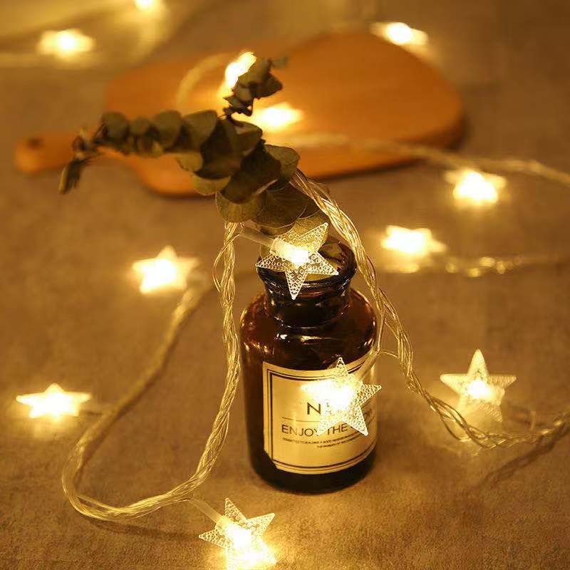 6M/ 10M LED Star Round Copper String Ligh