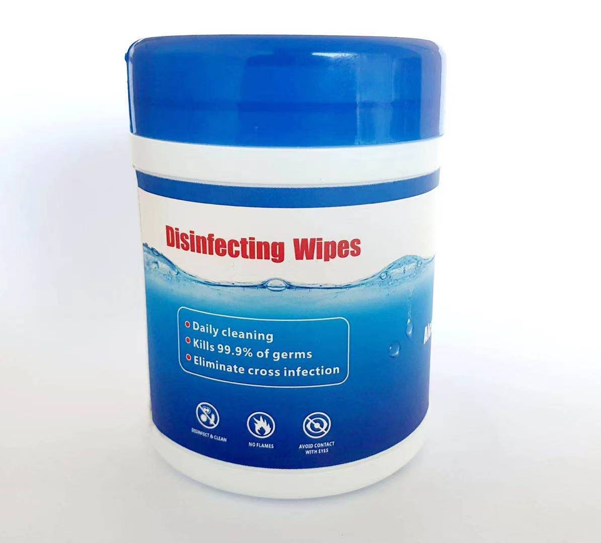 100pc 75% Alcohol Sterilized Cleaning Pad