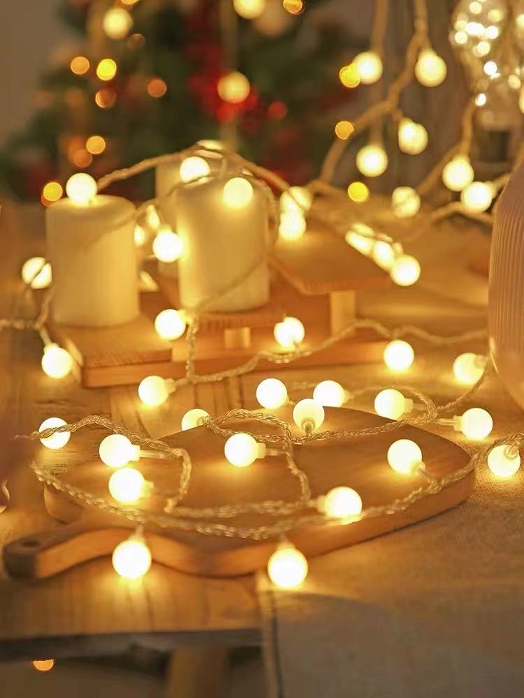 6M/ 10M LED Star Round Copper String Ligh