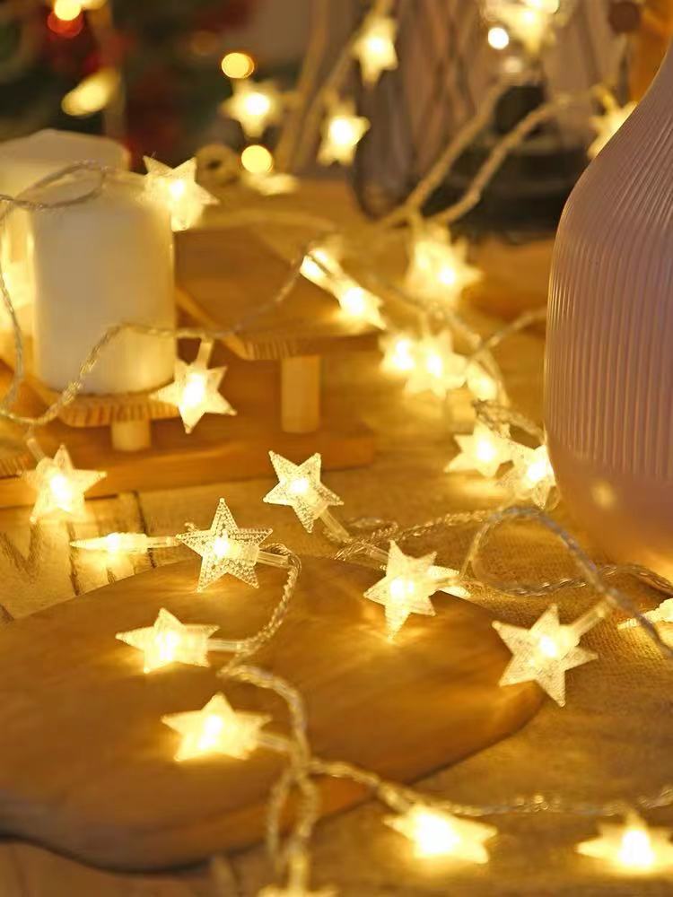 6M/ 10M LED Star Round Copper String Ligh