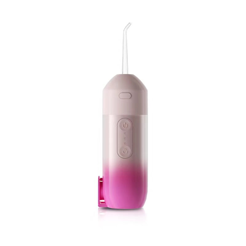 CLEARANCE- Water Flosser Cordless Teeth Cleaner Oral Irrigator with 4 Modes & 4 Jet Tips