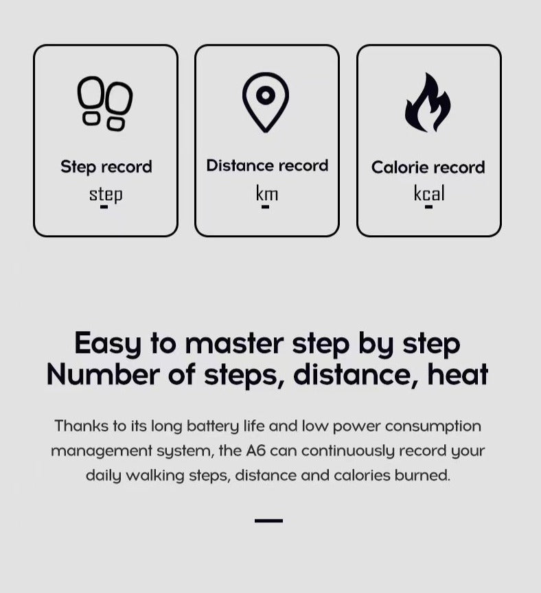 1.3" Smart Watch Sport Body Temperature Heart Rate Blood Oxygen Pressure Monitor
