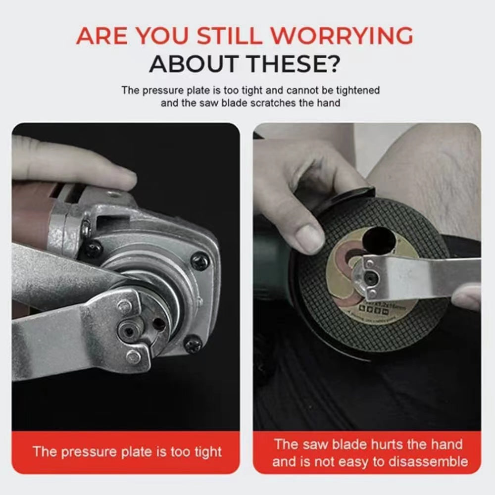 Angle Grinder Socket Wrench,Black Pressure Plate Removal Thread Release Adapter