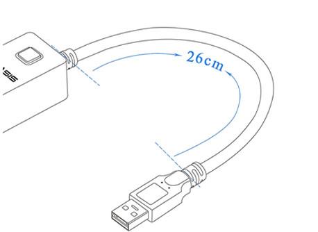 4 Port USB 3.0 High Speed Hub