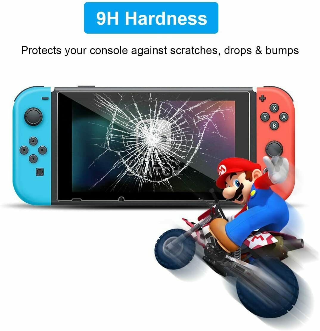 2x Nintendo Switch Glass Screen Protector