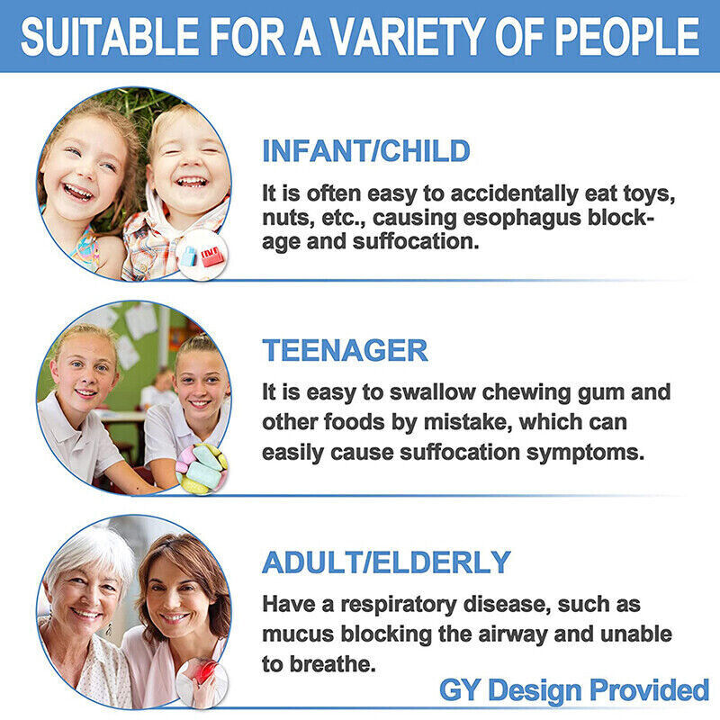 Emergency Survival Portable Choking Rescues Device For Home Family