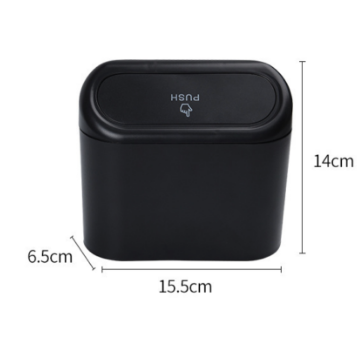 CLEARANCE- Auto Car Trash Rubbish Can Garbage Dust Dustbin Box Case Holder Bin Mini Trash