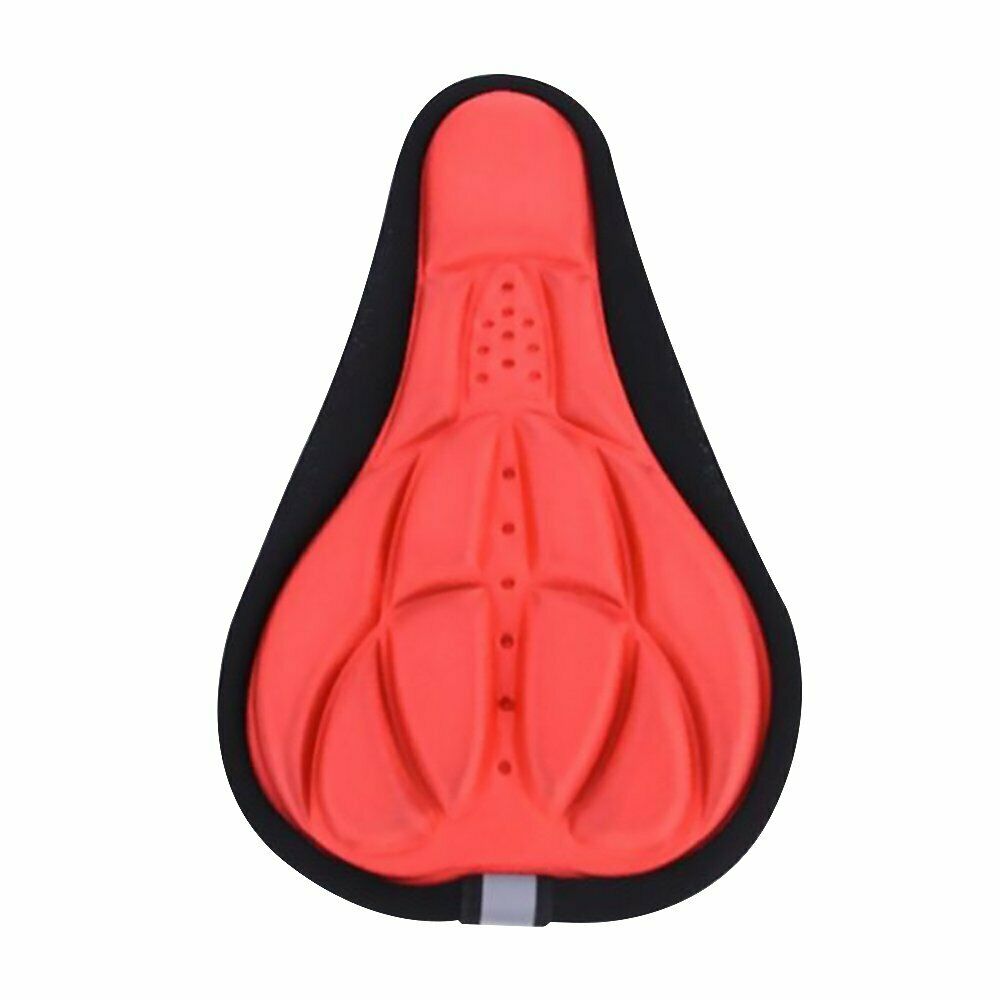 2PCS 3D Silicone Gel Cycling Saddle Seat Cover