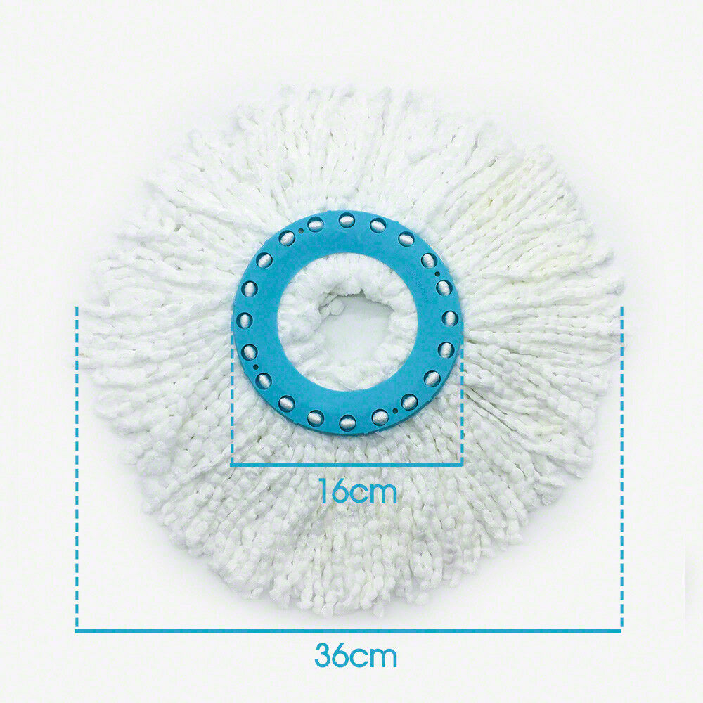 Stainless Steel Magic 360 Spinning Mop with Extra Microfibre Mop Head