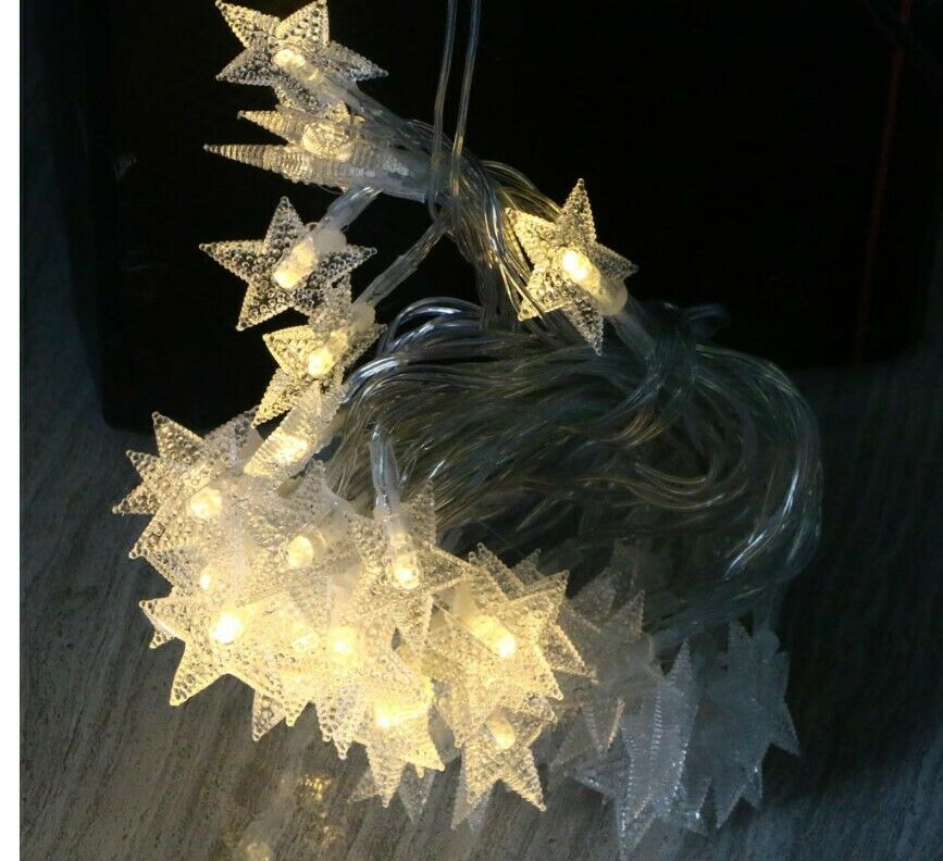 6M/ 10M LED Star Round Copper String Ligh