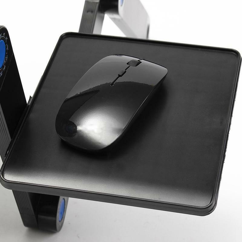 Foldable Laptop Stand with Mouse Pad Tray