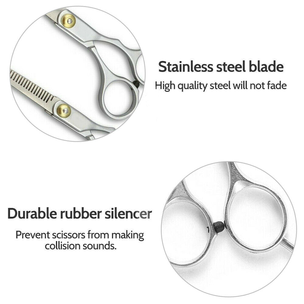 2x 6" Professional Hair Cutting Scissors Set