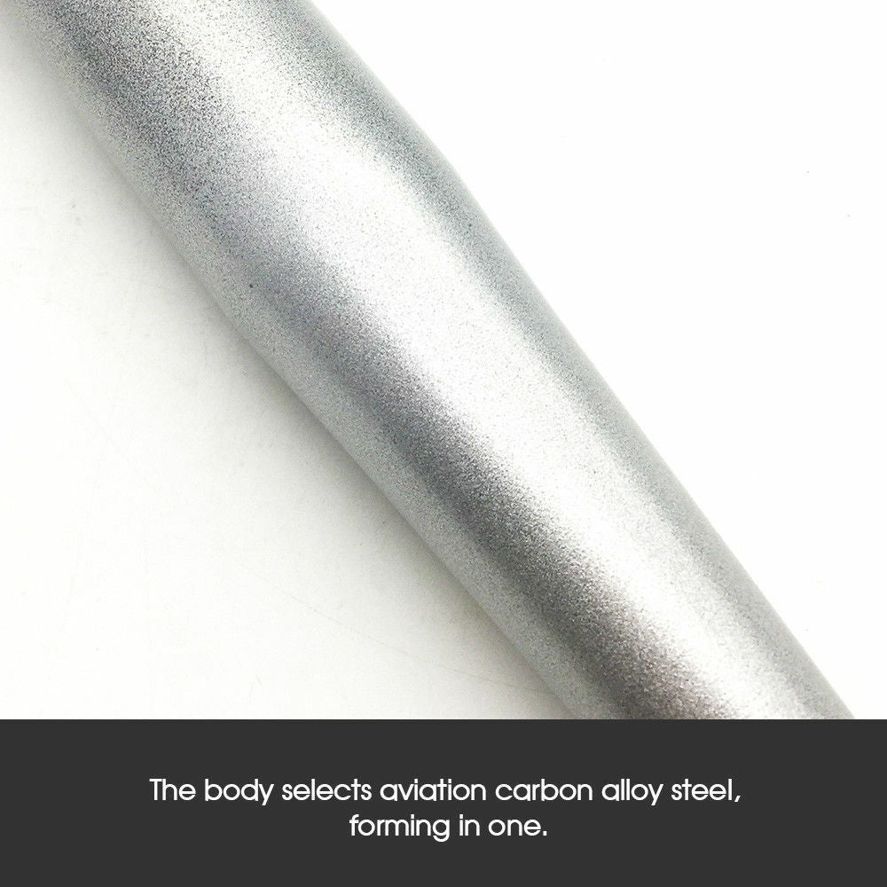 32" /25" Lightweight Steel Alloy Silver Baseball Bat