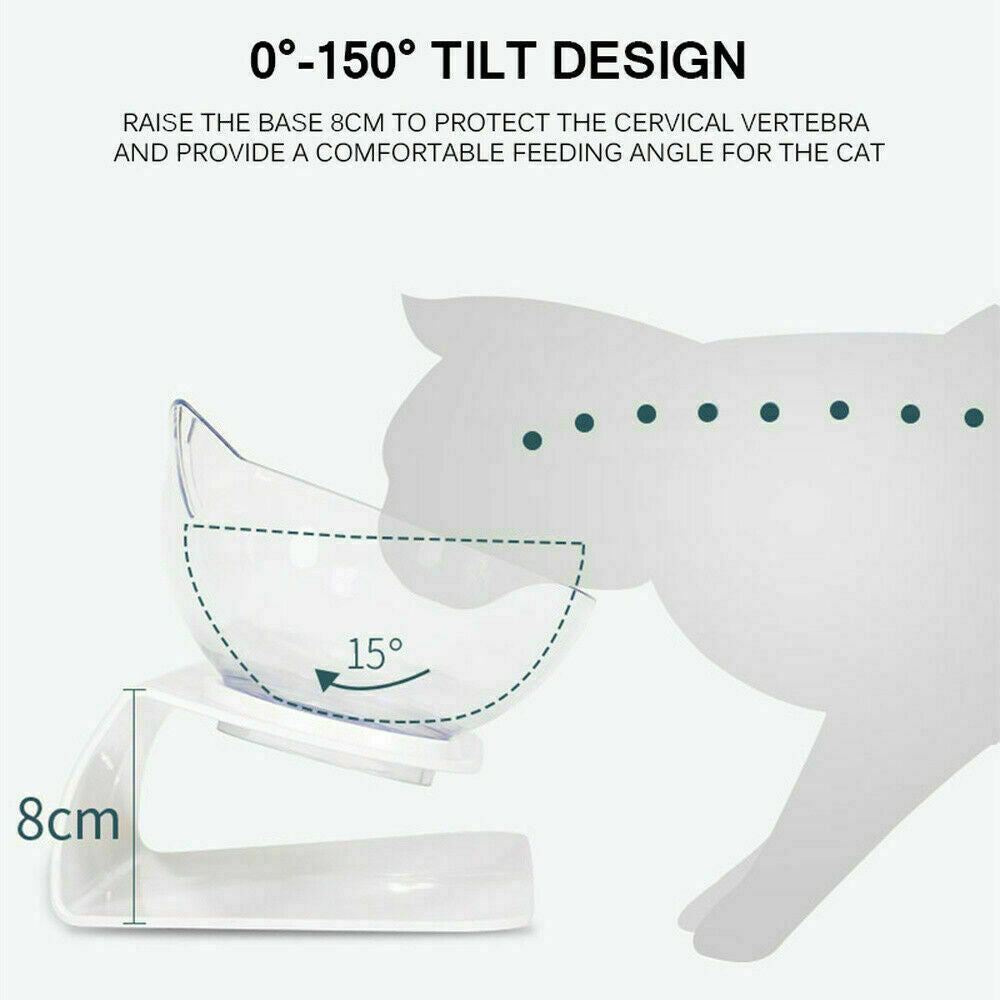 CLEARANCE- Double Elevated Stand Bowls Pet Bowl Feeder