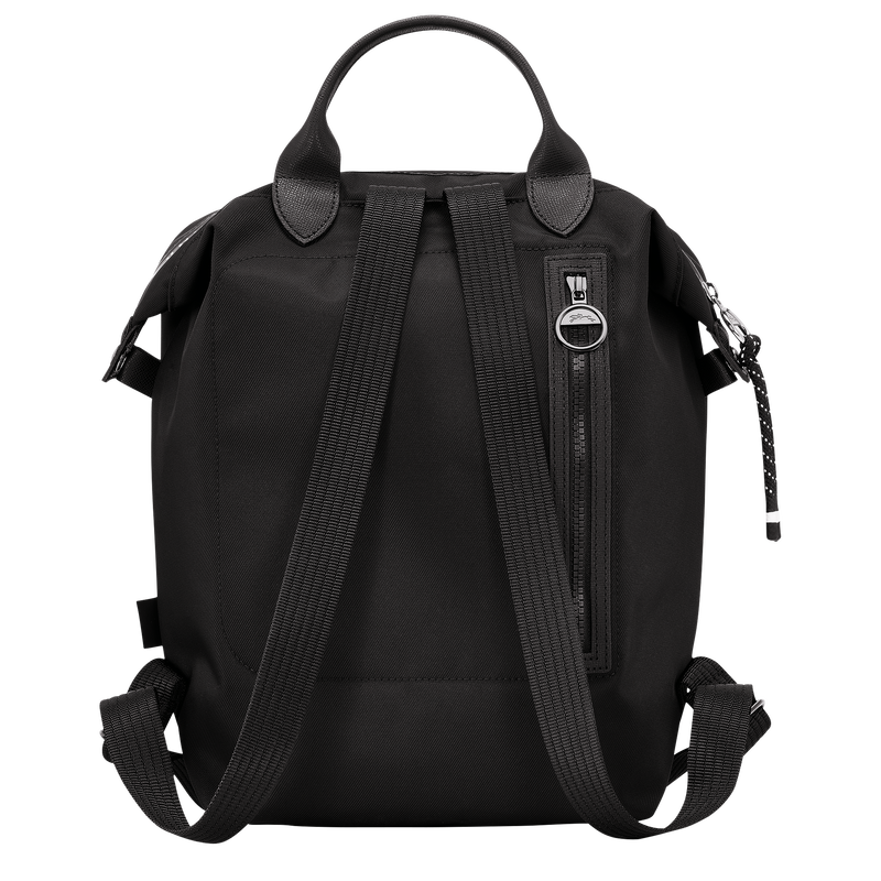 Longchamp Le Pliage Energy L Backpack Black - Recycled canvas