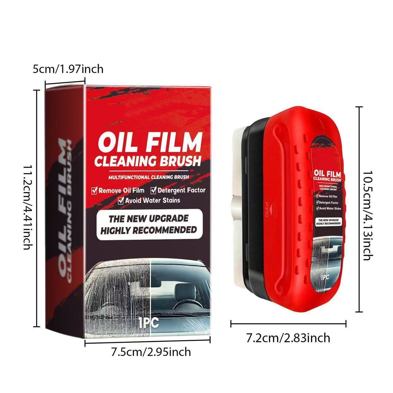 Automotive Oil Film Cleaning Brush Glass Board Car Windshield Cleaning Brush