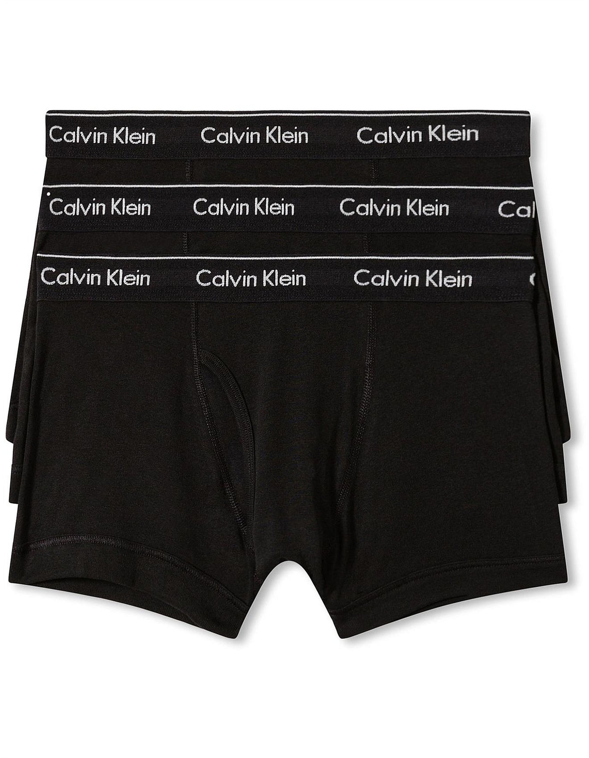 Calvin Klein Cotton Classics Contoured Trunk 3 Pack