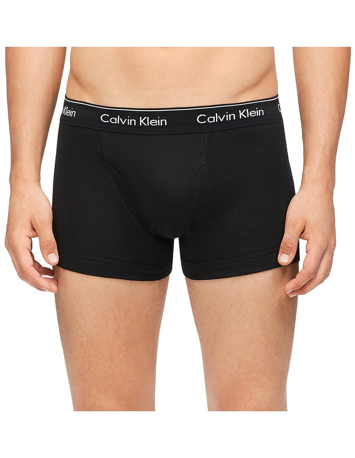 Calvin Klein Cotton Classics Contoured Trunk 3 Pack