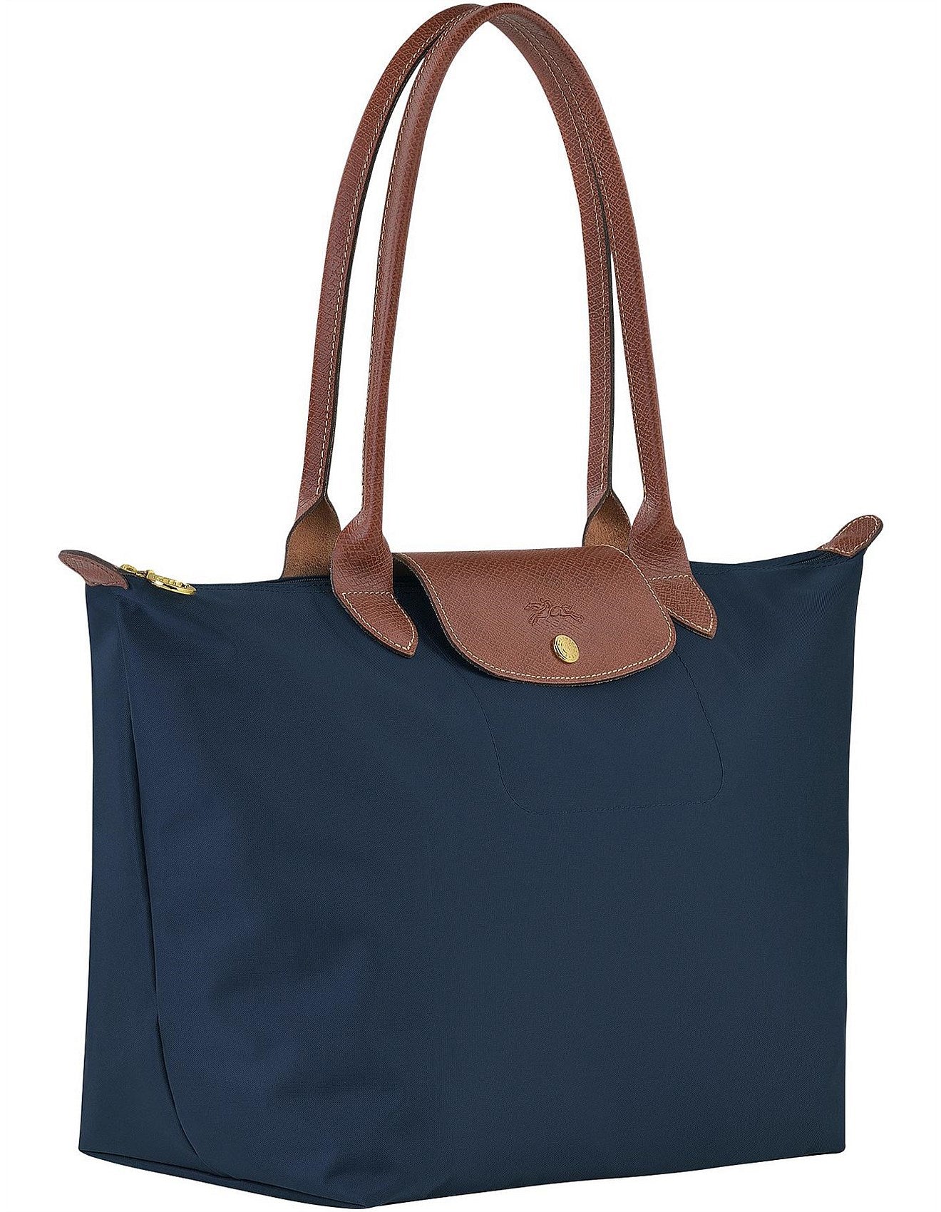 Le Pliage Original Shoulder Bag Large - Marine